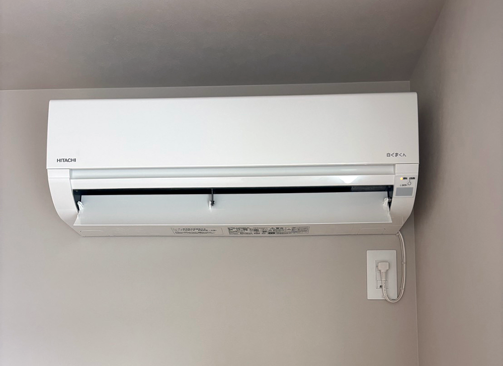 ルームエアコン新規取付工事