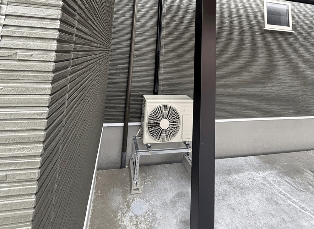 ルームエアコン新規取付工事