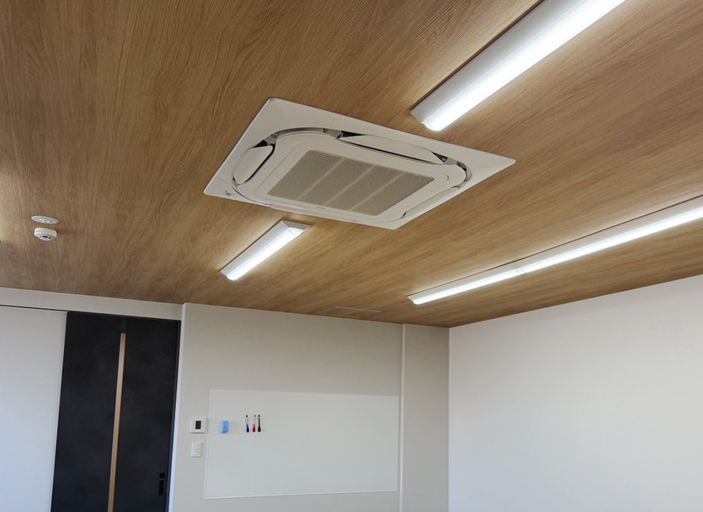 業務用エアコン新規取付工事