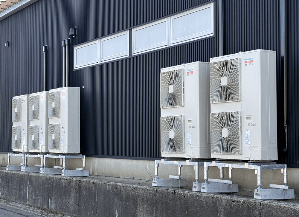 業務用エアコン新規取付工事