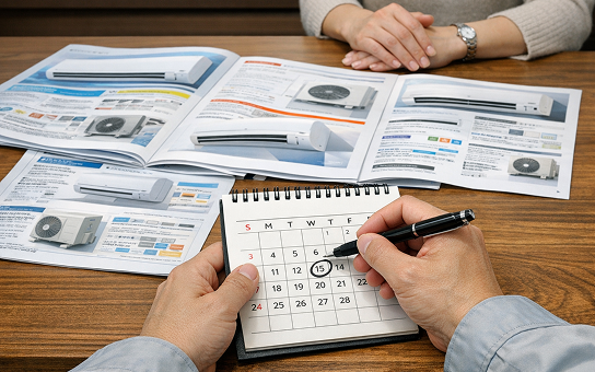 工事ご契約・工事日調整